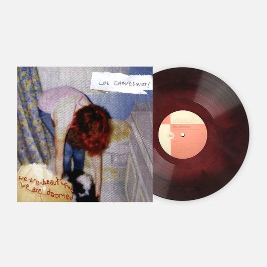 Los Campesinos!/We Are Beautiful, We Are Doomed (VMP Red & Black Marble) [LP]