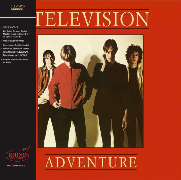 Television/Adventure (Rhino High Fidelity Series) [LP]