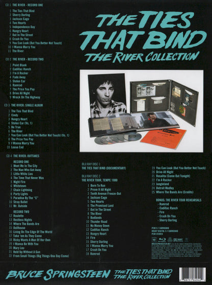 Springsteen, Bruce/The Ties That Bind: The River Collection (4CD/2 BluRay Box) [CD]