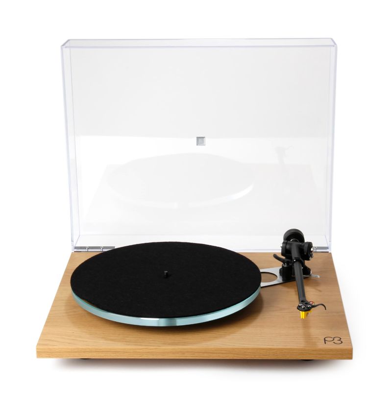 Rega Planar 3 with Exact Cartridge (Oak) [Turntable]