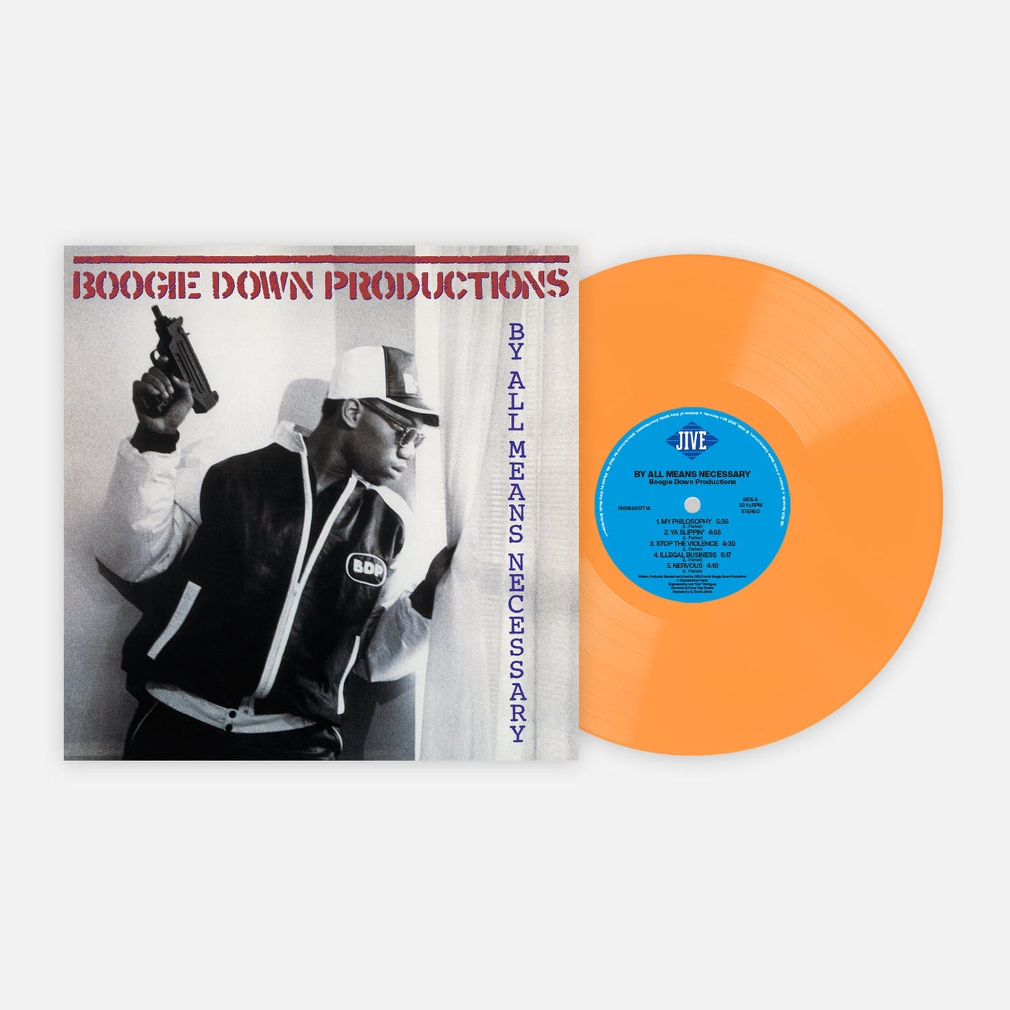 Boogie Down Productions/By All Means Necessary (VMP Orange Vinyl) [LP]