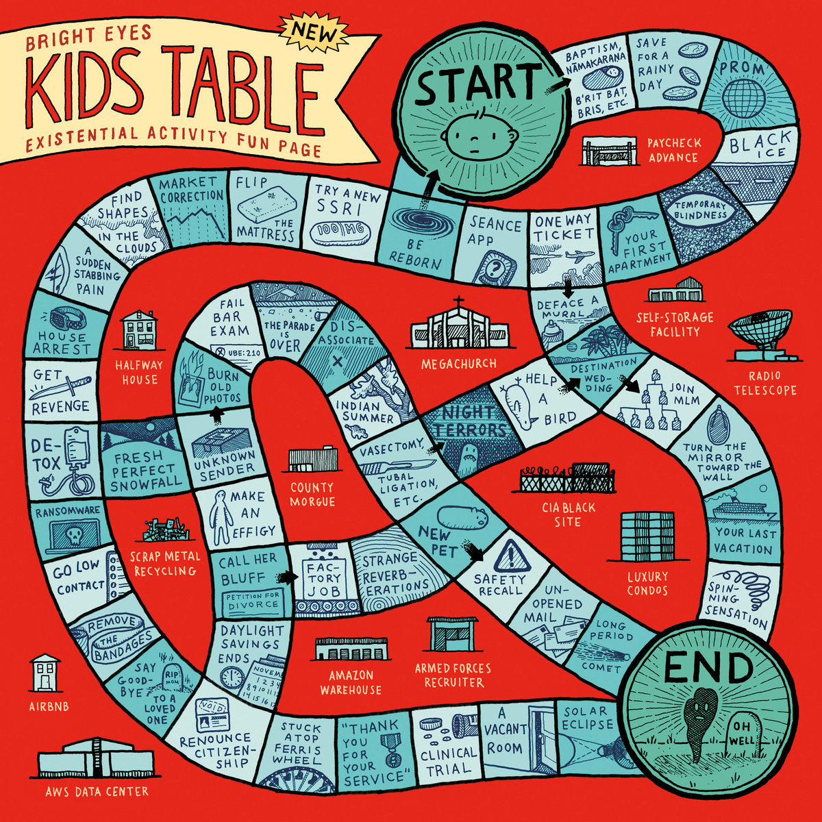 Bright Eyes/Kids Table EP [12"]