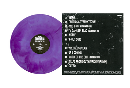 Gangsta Blac/Breakin Da Law (Origins of Memphis Rap Series, Galaxy Grape Vinyl) [LP]