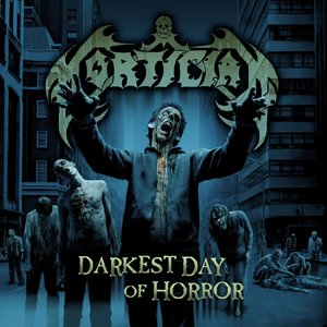 Mortician/Darkest Day Of Horror (Sea Blue With Splatter Edition) [LP]