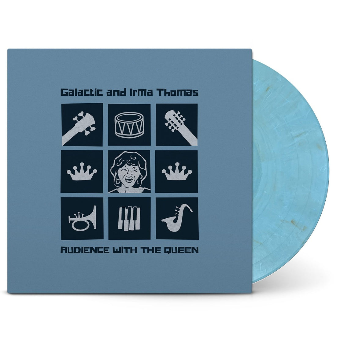 Galactic And Irma Thomas/Audience With The Queen (Indie Exclusive Sky Blue Vinyl) [LP]