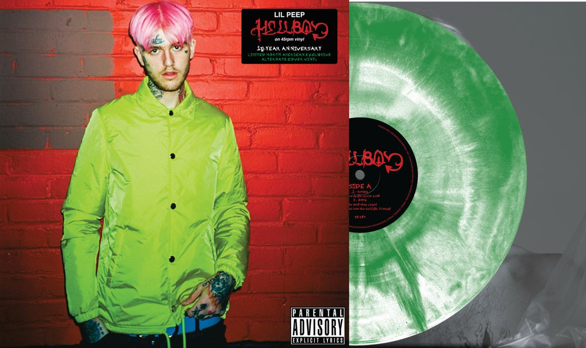 [Pre-Order] Lil Peep/Hellboy (Indie Exclusive Green/White Swirl Vinyl) [LP]