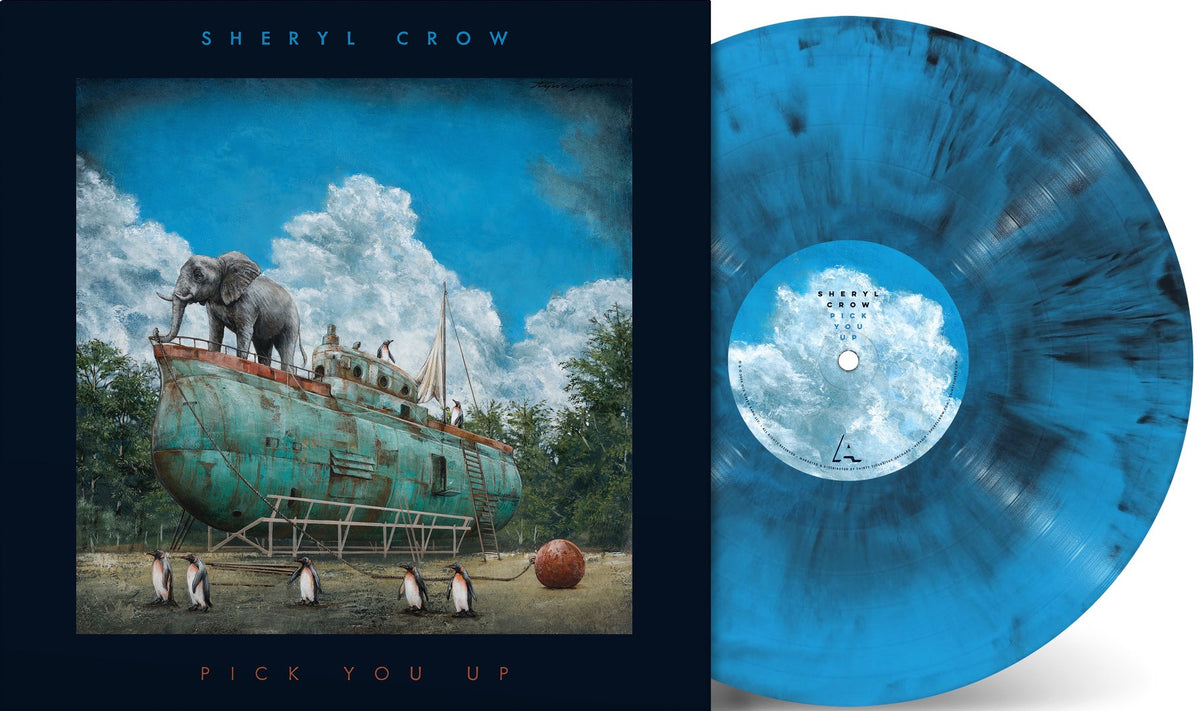 [Pre-Order] Crow, Sheryl/Pick You Up (Indie Exclusive Galaxy Blue Vinyl) [LP]