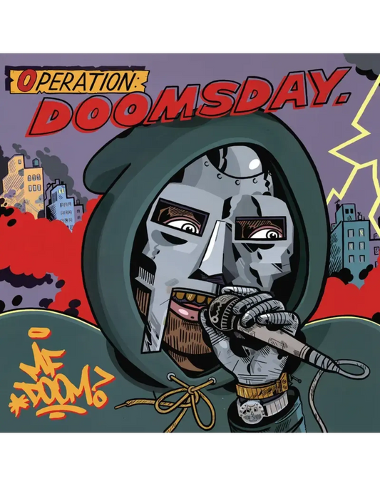 MF DOOM/Operation Doomsday (25th Ann. Alternate Art Gold & Red Splatter Vinyl) [LP]