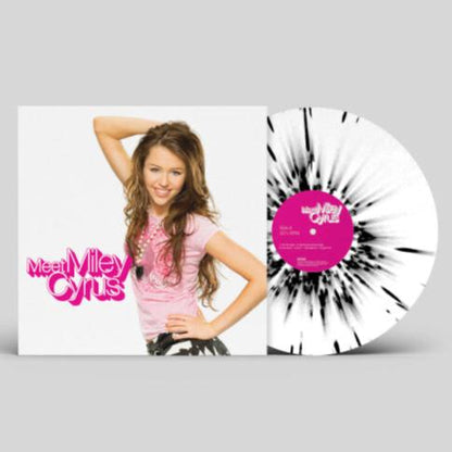 Cyrus, Miley/Meet Miley Cyrus (White with Black Splatter Vinyl) [LP]