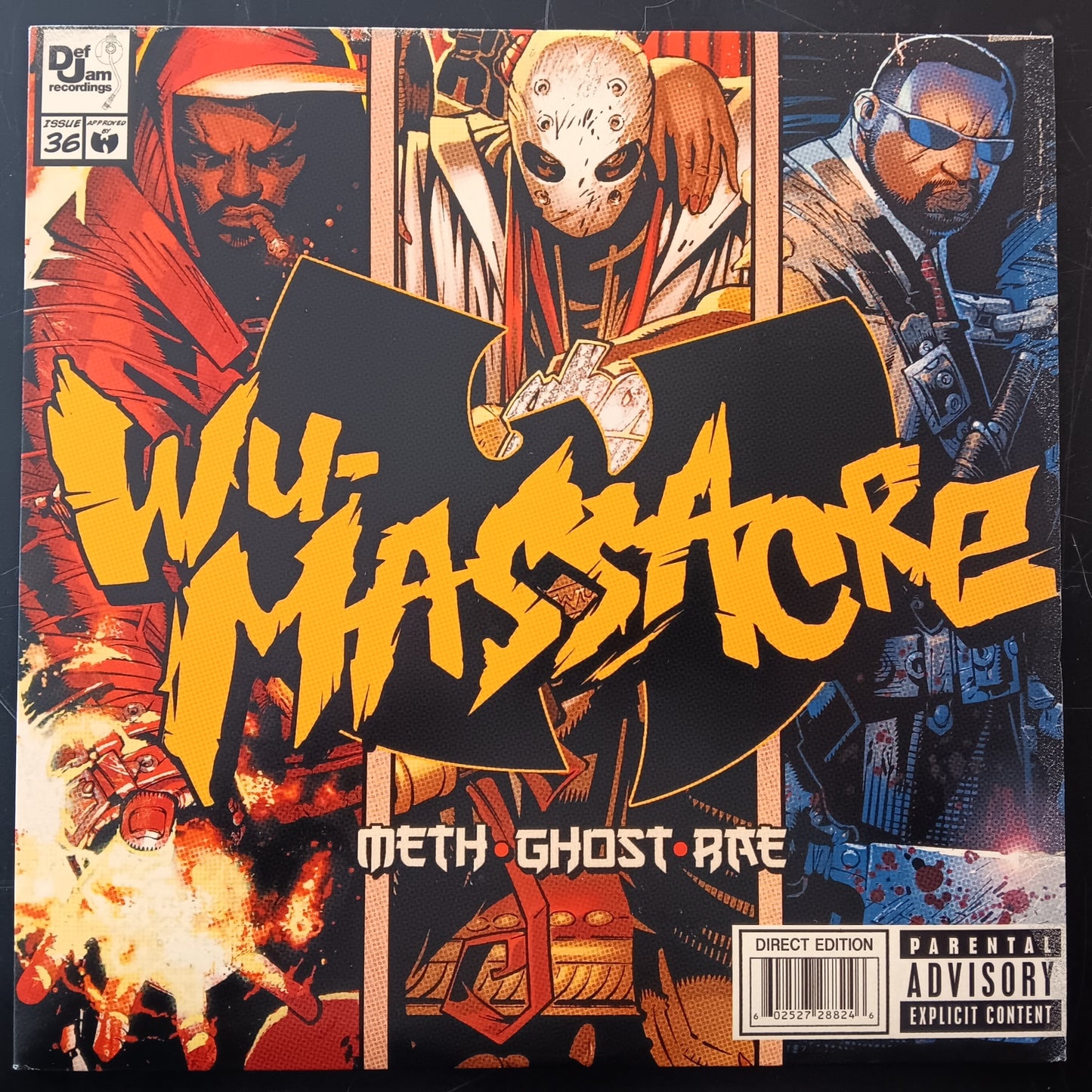 [Used LP] Wu-Tang Clan (Meth, Ghost & Rae) / Wu-Massacre