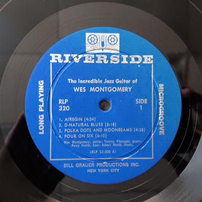 [Used LP] Montgomery, Wes / The Incredible Jazz Guitar Of Wes Montgomery