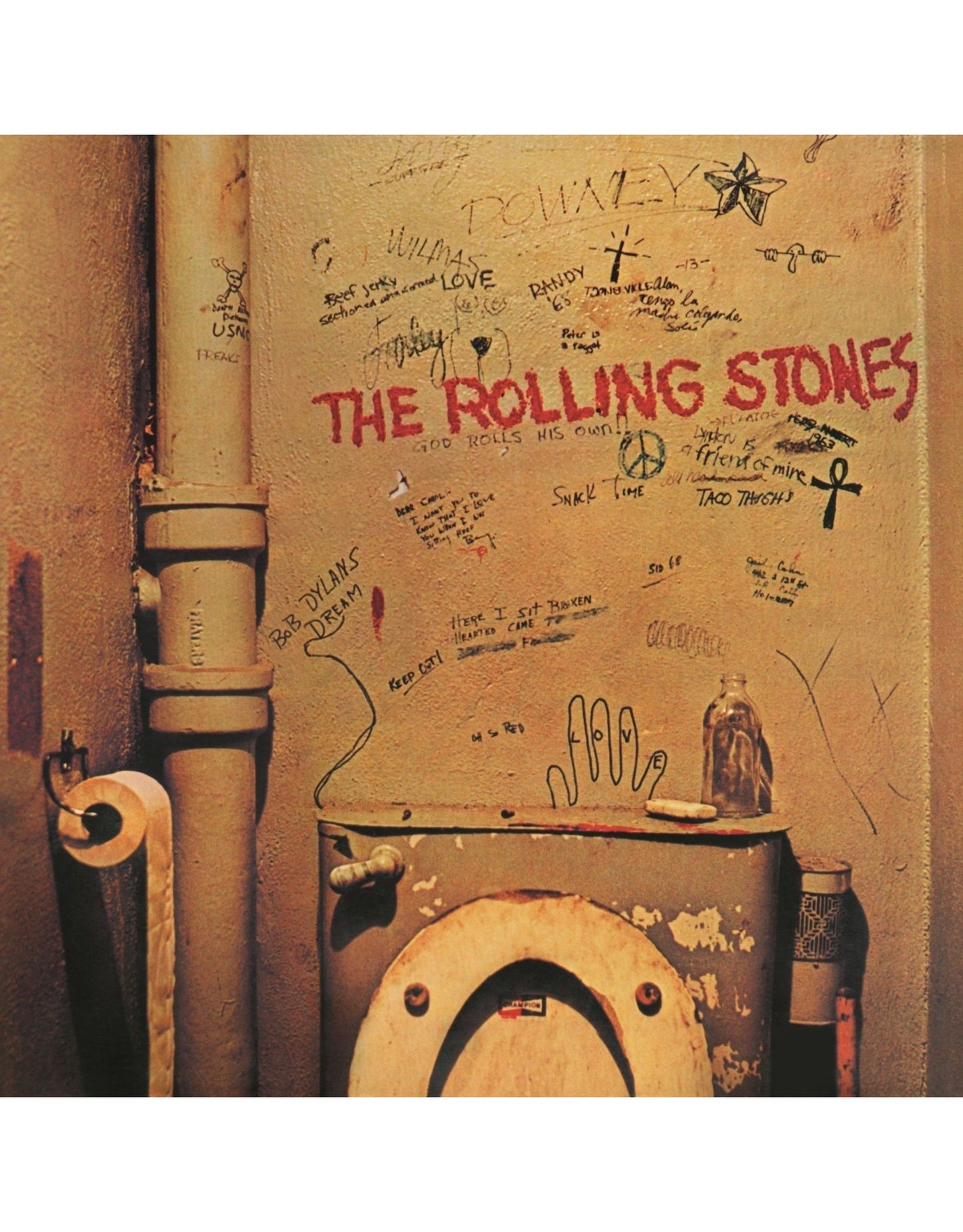 Rolling Stones, The/Beggars Banquet (Blue/White Swirl Vinyl - Original Cover) [LP]
