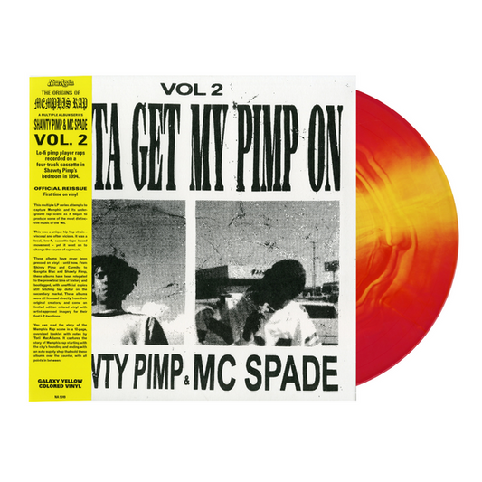 Shawty Pimp & MC Spade/Gotta Get My Pimp On (Origins Of Memphis Rap Series, Galaxy Yellow Vinyl) [LP]