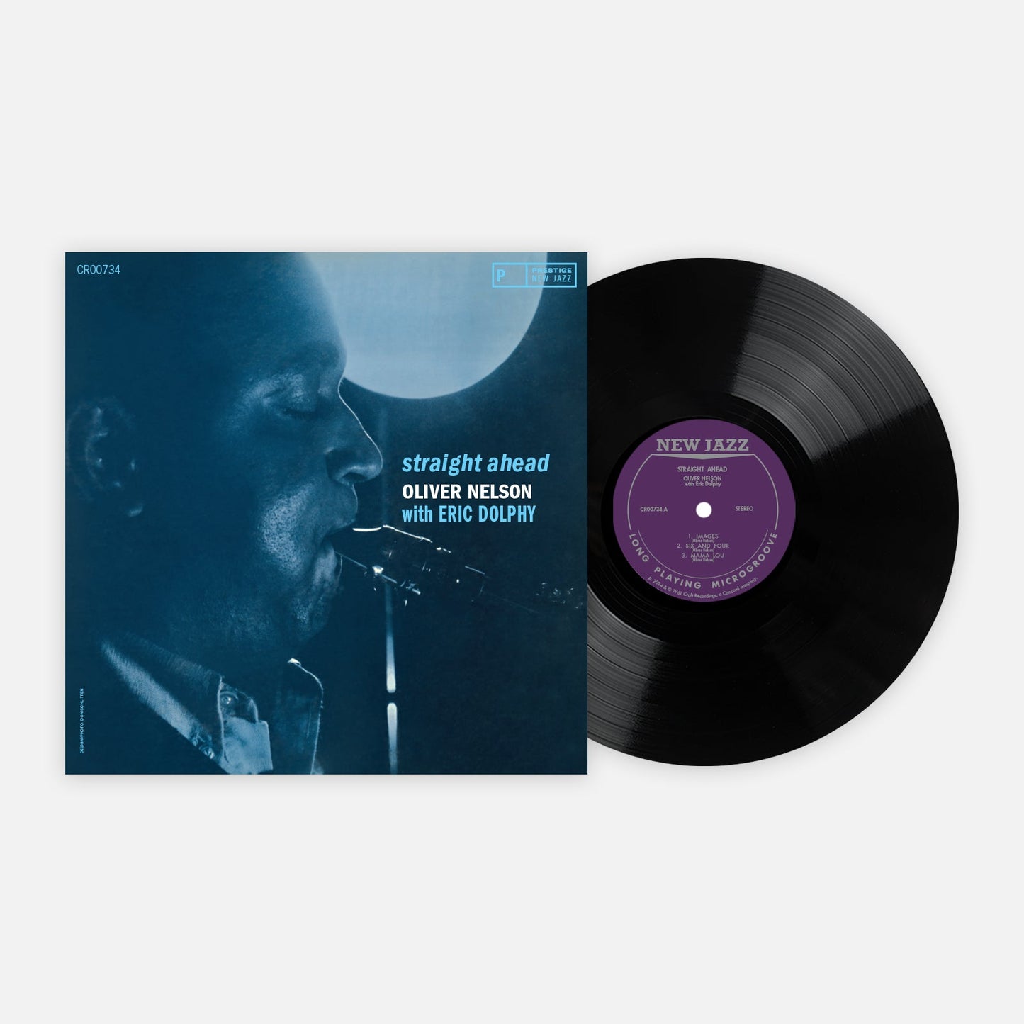 Nelson, Oliver & Eric Dolphy/Straight Ahead (VMP Black Vinyl) [LP]