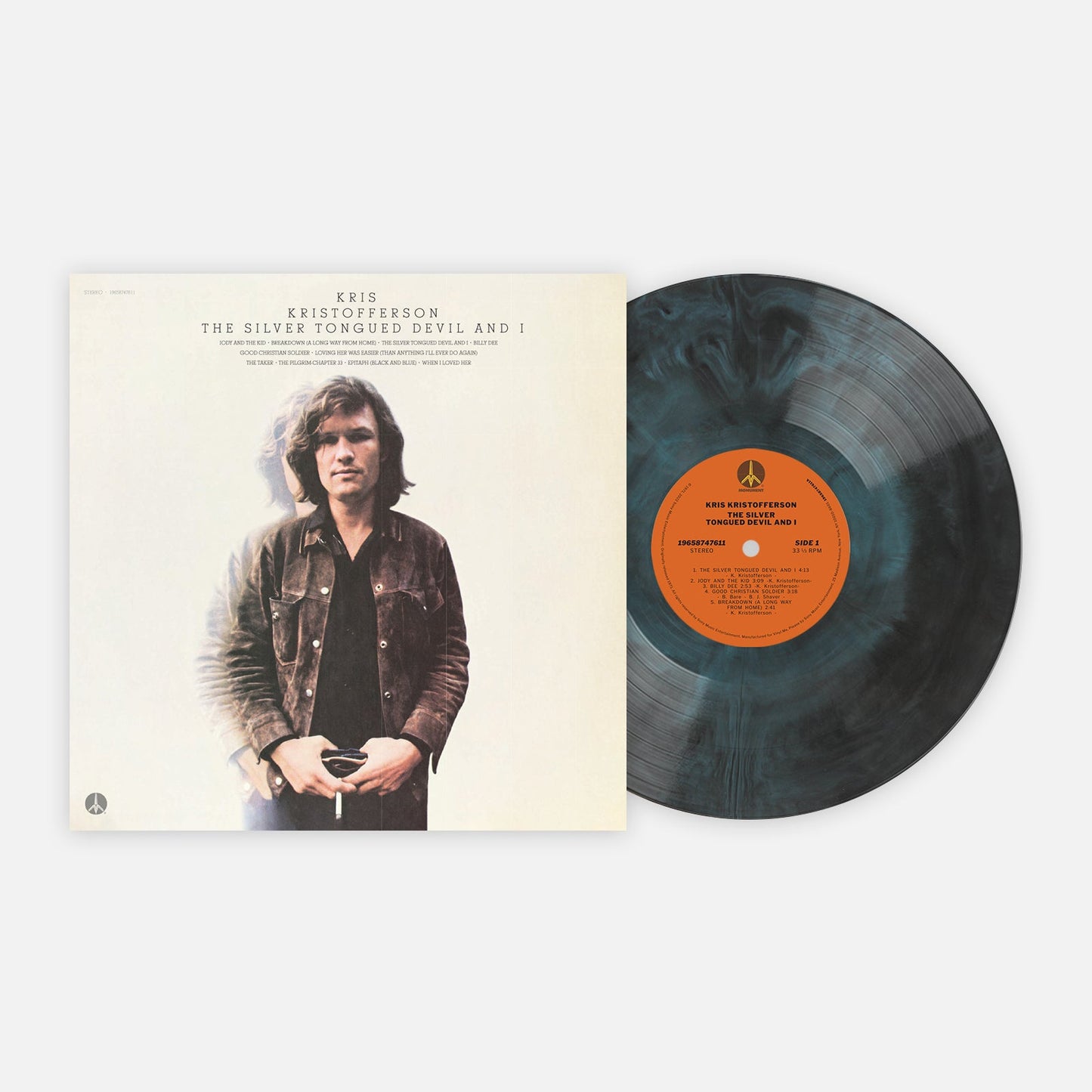 Kristofferson, Kris/The Silver Tongued Devil and I (VMP Black and Blue Galaxy Vinyl) [LP]