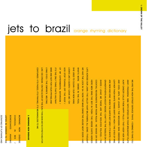 Jets To Brazil/Orange Rhyming Dictionary [LP]