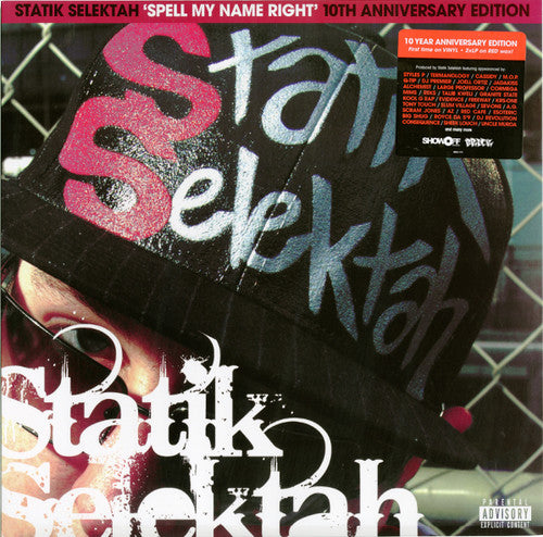 Statik Selektah/Spell My Name Right (10th Ann. Coloured Vinyl) [LP]