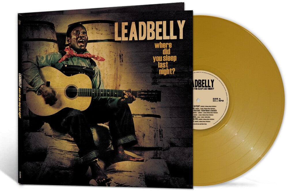 Leadbelly/Where Did You Sleep Last Night? (Gold Vinyl) [LP]