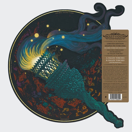 Mastodon/Fallen Torches (Shaped 10" Picture Disc)