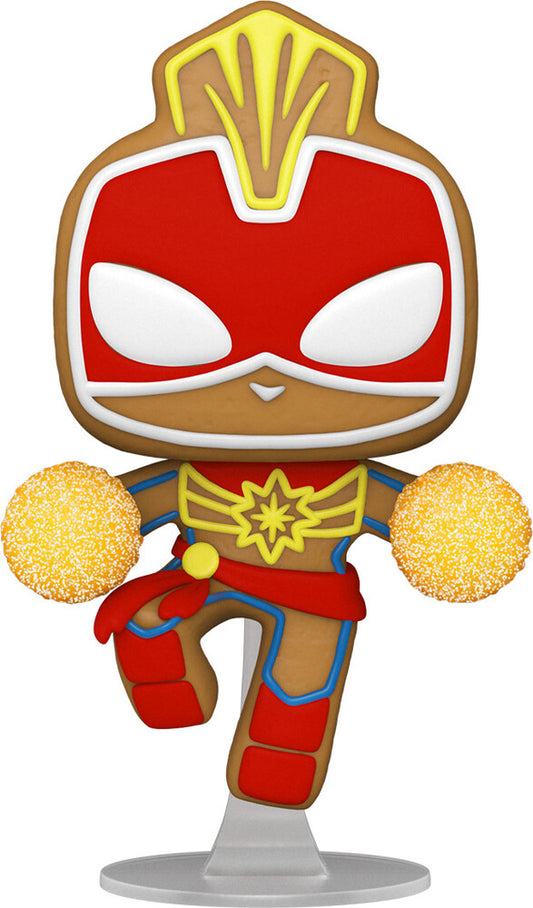 Pop! Vinyl/Gingerbread Captain Marvel [Toy]