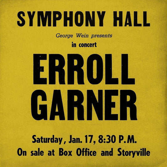 Garner, Erroll/Symphony Hall Concert [LP]
