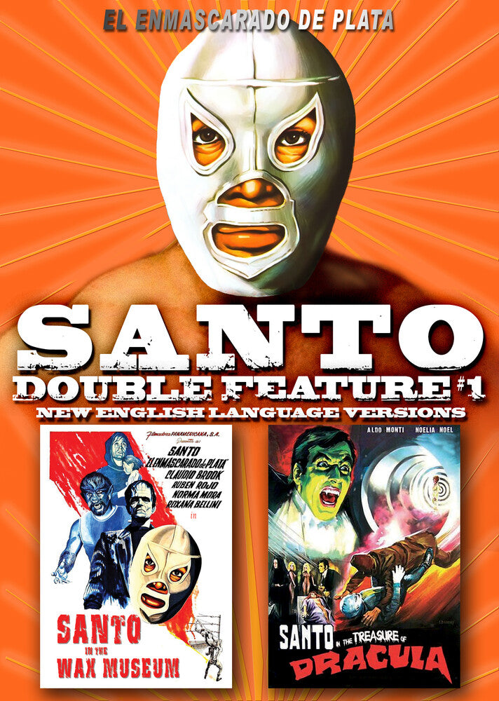 Santo Double Feature 1 (Wax Museum, Treasure of Dracula) [DVD]