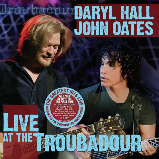 Hall, Daryl & John Oates/Live At The Troubadour (3LP)