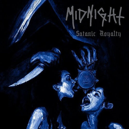 Midnight/Satanic Royalty (Aqua Blue and Black Melt Vinyl) [LP]