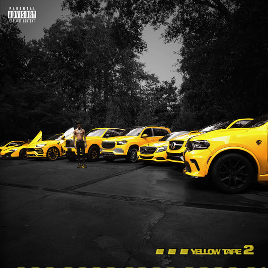 Key Glock/Yellow Tape 2 (Yellow Vinyl) [LP]