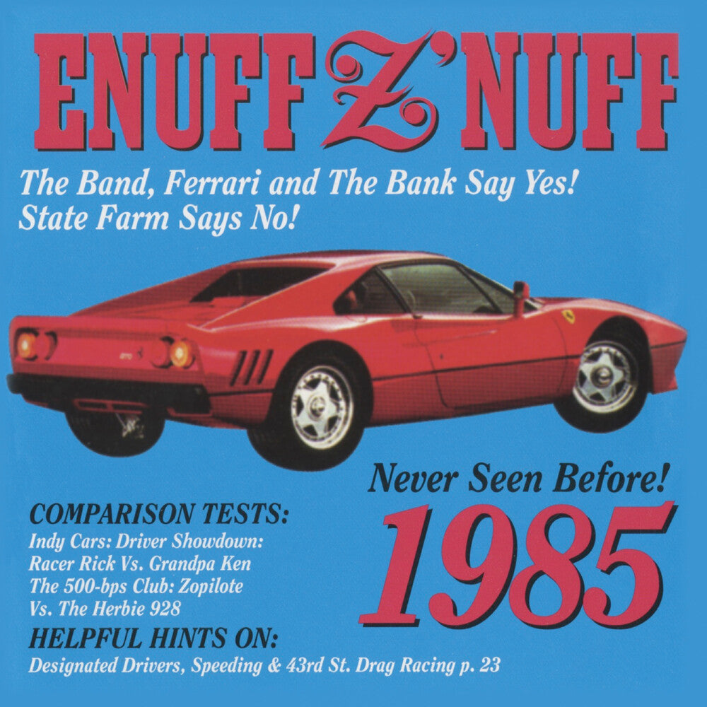 Enuff Z'Nuff/1985 (Blue & Red Splatter Vinyl) [LP]