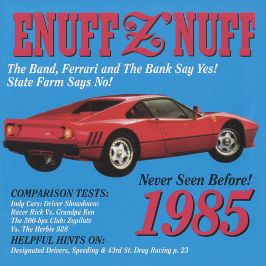 Enuff Z'Nuff/1985 (Blue & Red Splatter Vinyl) [LP]