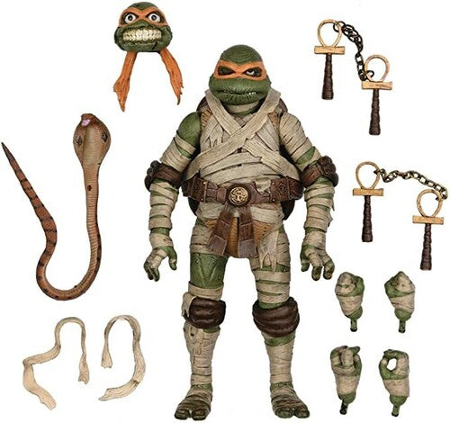 NECA/TMNT Universal Monsters: Michelangelo as The Mummy (Neca 7") [Toy]