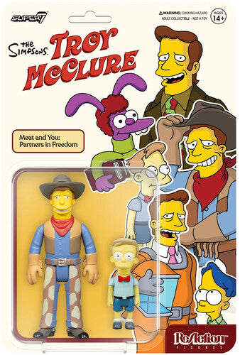 The Simpsons: Troy McClure (Meat & You) ReAction Figure [Toy]