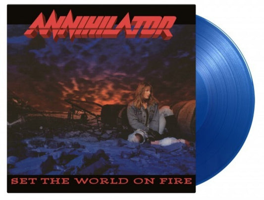 Annihilator/Set The World On Fire (Translucent Blue Vinyl) [LP]