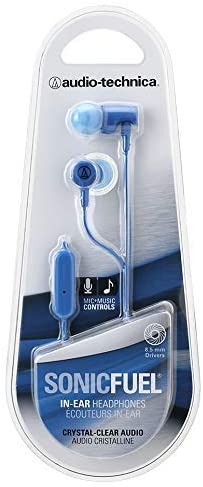 Audio-Technica/Sonic Fuel In-Ear Headphones (Blue)