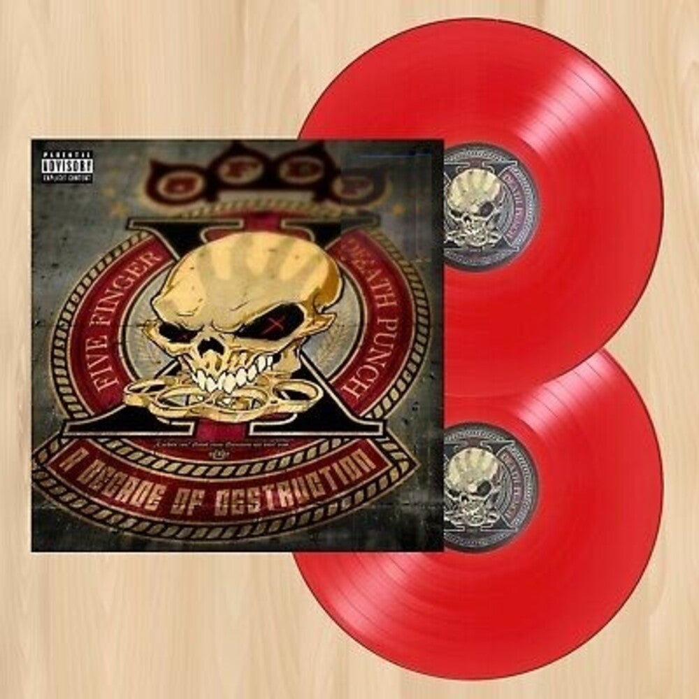 Five Finger Death Punch/A Decade Of Destruction (Red Vinyl) [LP]