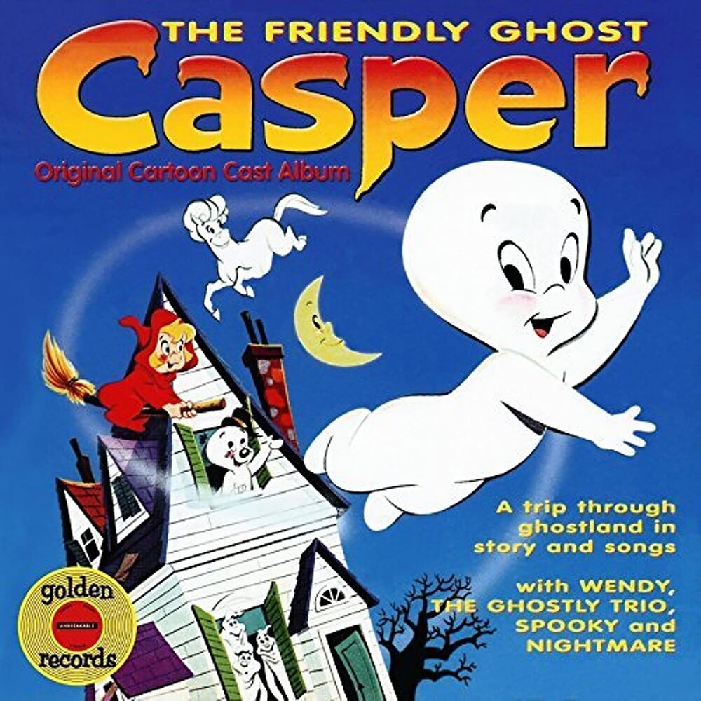 Soundtrack (The Golden Orchestra)/Casper, The Friendly Ghost (Ghostly White Vinyl) [LP]