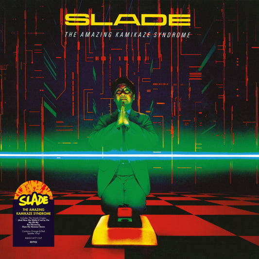 Slade/The Amazing Kamikaze Syndrome (Red/Orange Transparent Splatter) [LP]