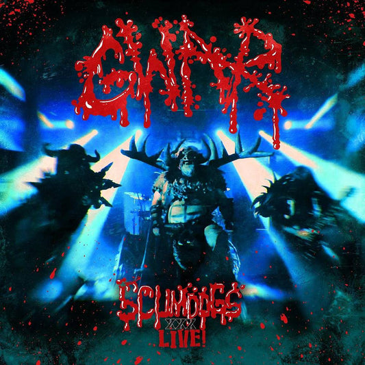 GWAR/Scumdogs XXX Live (Blue Marble Vinyl) [LP]