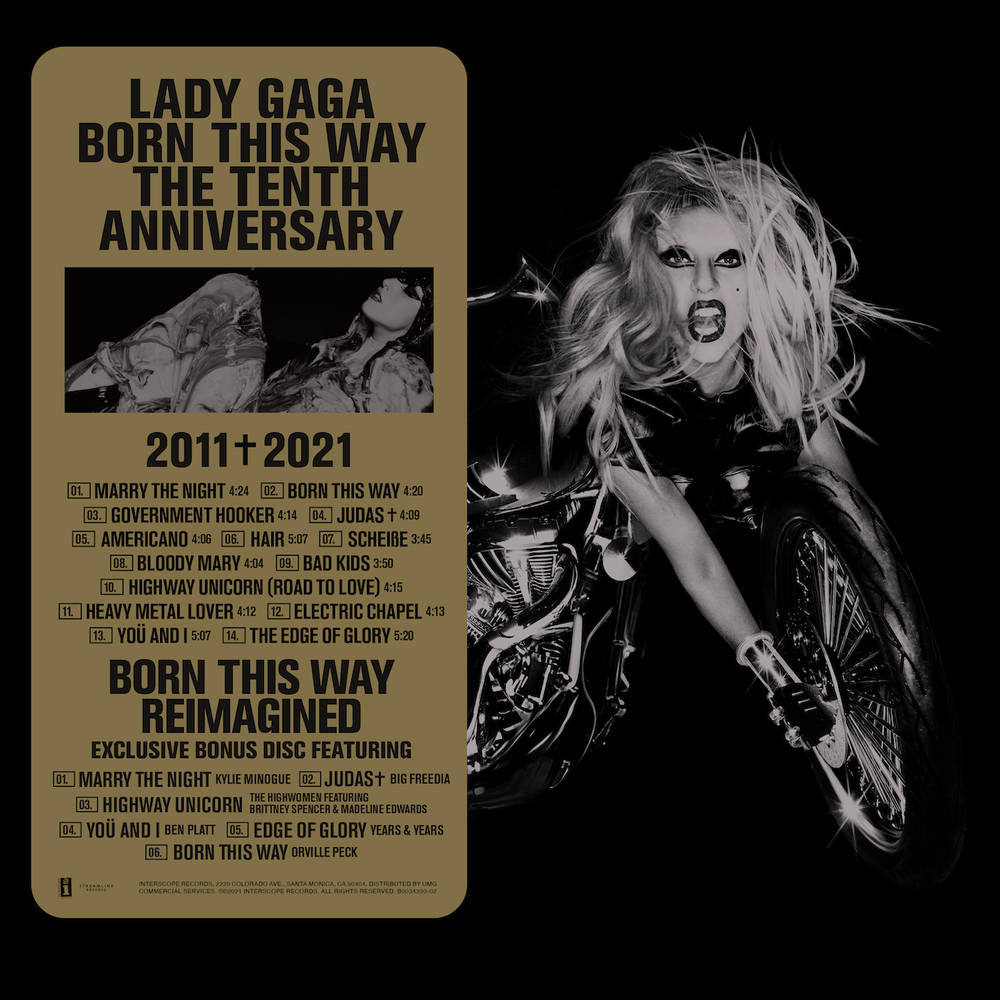 Lady Gaga/Born This Way (10th Anniversary 3LP)