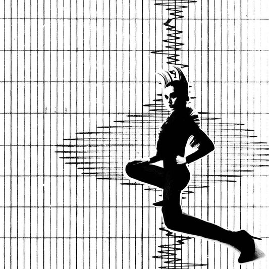 Poppy/Flux (Black + Aqua Blue Galaxy Vinyl) [LP]