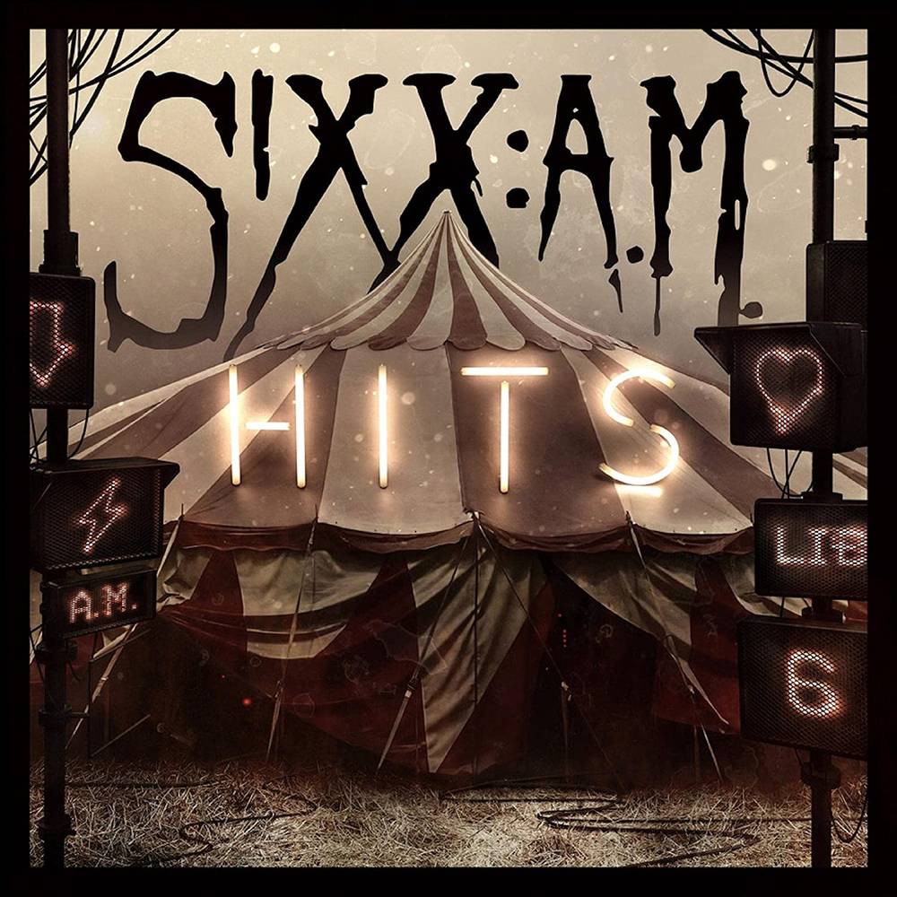 Sixx: A.M./HITS (Translucent Red with Black Smoke Vinyl) [LP]