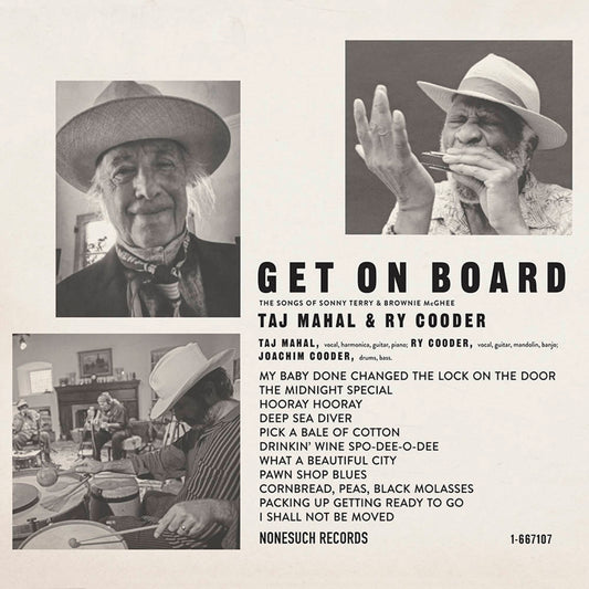 Taj Mahal & Ry Cooder/Get On Board [LP]