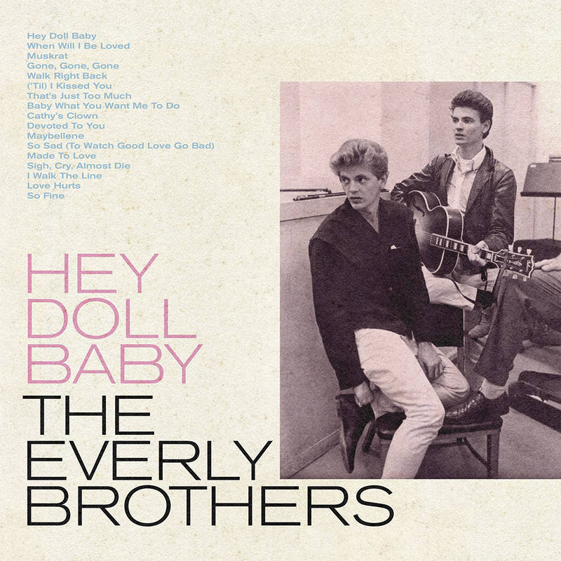 Everly Brothers/Hey Doll Baby (Baby Blue Vinyl) [LP]