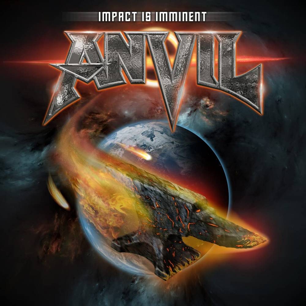 Anvil/Impact Is Imminent (Red & Black Marbled Vinyl) [LP]