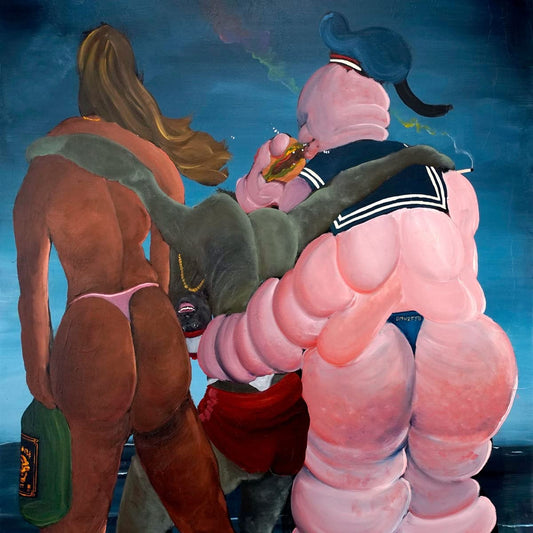 Hudson Mohawke/Cry Sugar (Blue Vinyl) [LP]