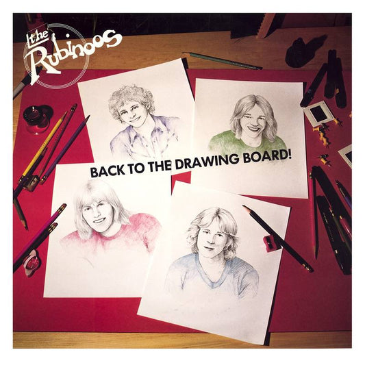 Rubinoos, The/Back To The Drawing Board (Ruby & Black Splatter Vinyl) [LP]