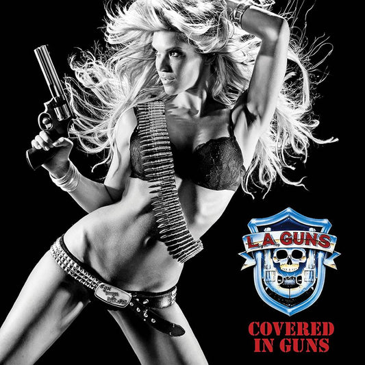 L.A. Guns/Covered In Guns (Red & Blue Vinyl) [LP]