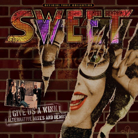 Sweet/Give Us A Wink: Alternative Mixes & Demos (Orange Vinyl) [LP]