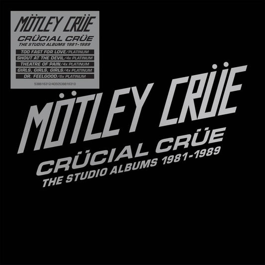 Motley Crue/Crucial Crue: The Studio Albums 1981-1989 (Limited 5CD Box) [CD]